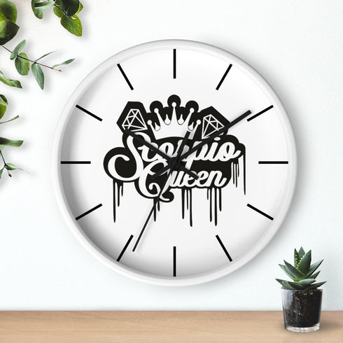 Scorpio Queen Wall clock