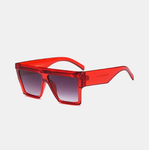 Retro Large Frame Sunglasses