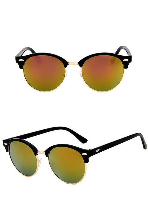 Retro rice studded sunglasses