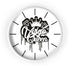 Virgo Queen Wall clock