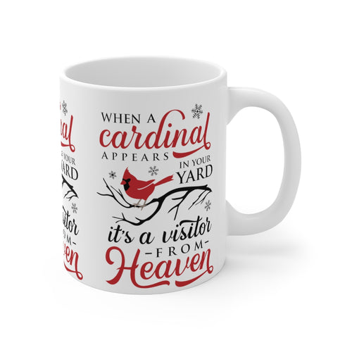 When A Cardinal Appears Mug