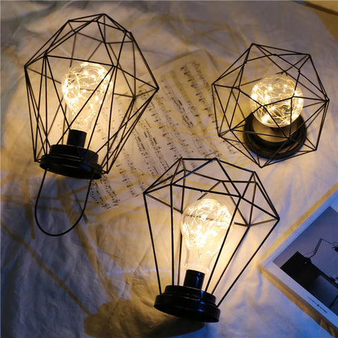 Nordic wrought iron decorative lights