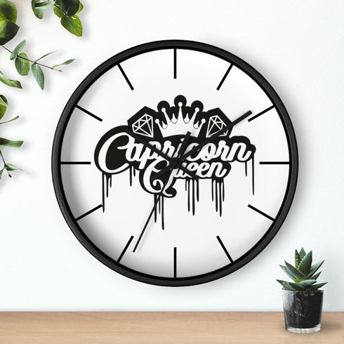 Capricorn Queen Wall clock