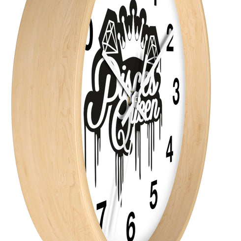 Pisces Queen Wall clock