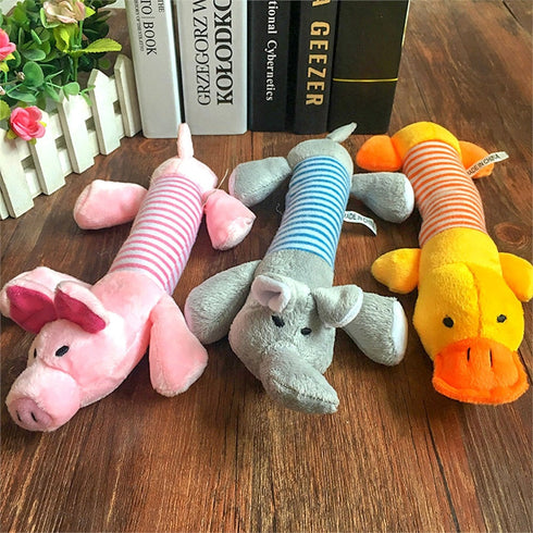 Squeaky Stuffed Chew Toys