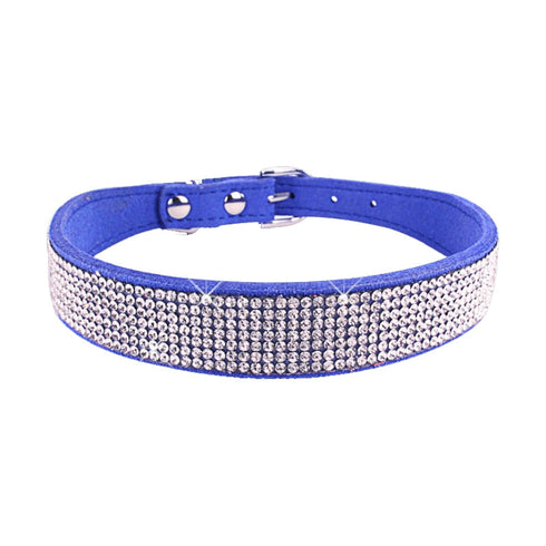 Crystal Glitter Rhinestone Dog Collar