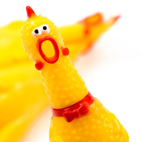 Screaming Chicken Squeak Toy
