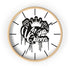 Virgo Queen Wall clock