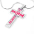 Dancer Mom Cross Necklace
