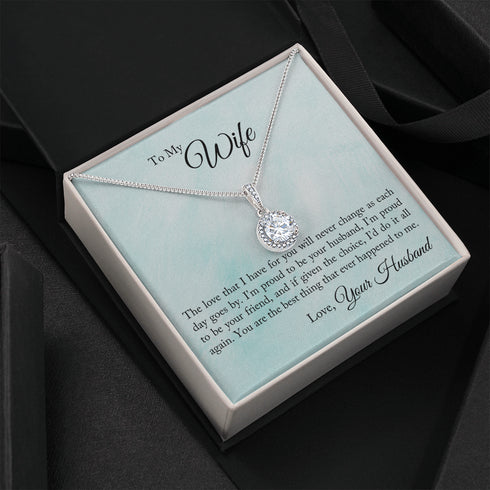 "You are the best thing" Eternal Hope Necklace
