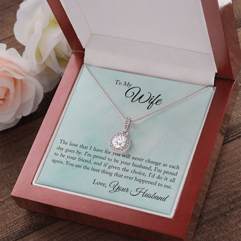 "You are the best thing" Eternal Hope Necklace