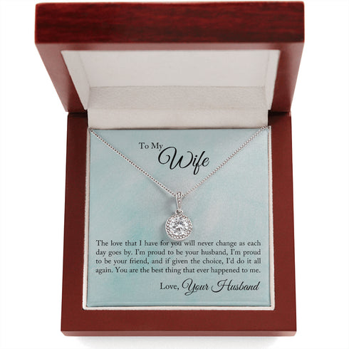 "You are the best thing" Eternal Hope Necklace