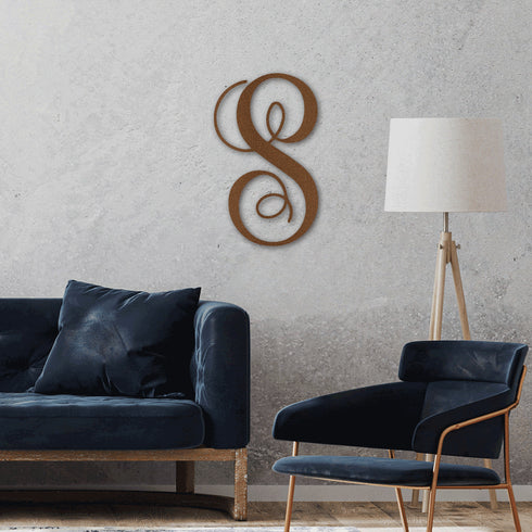 Custom Initial Wall Art
