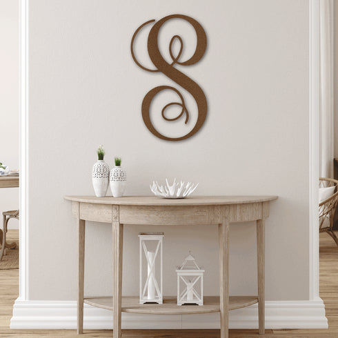 Custom Initial Wall Art