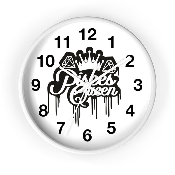 Pisces Queen Wall clock