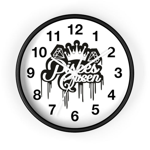 Pisces Queen Wall clock