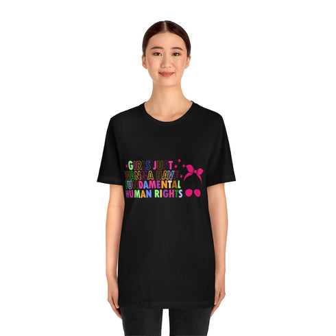 Boss - Girls "Fun-damantal" Rights Ladies T-shirt