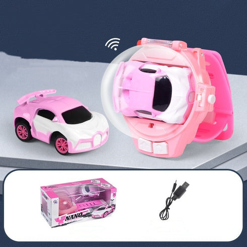 Hot Sales Mini Remote Control Small Car With Analog Watch